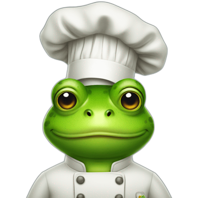 mr frog chef emoji