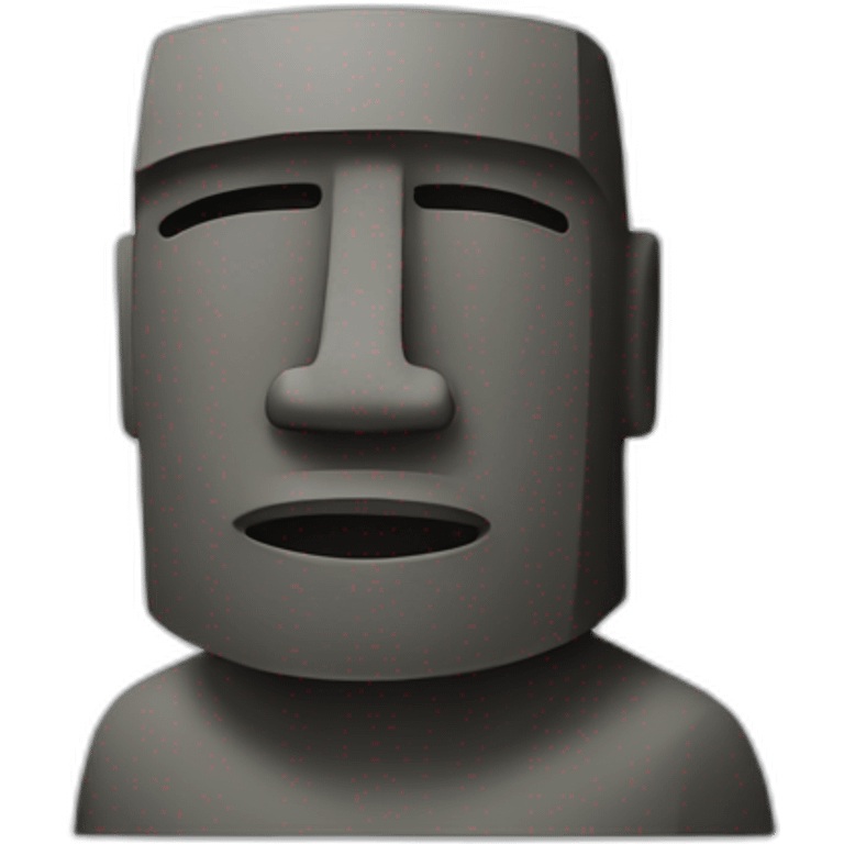 Moai emoji