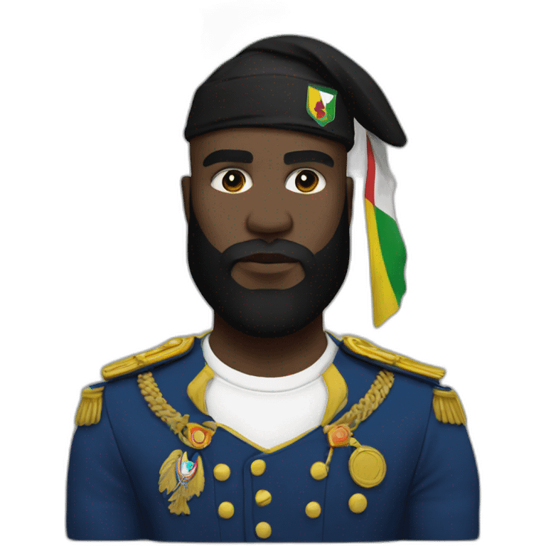 Kaaris with the Mali flag emoji