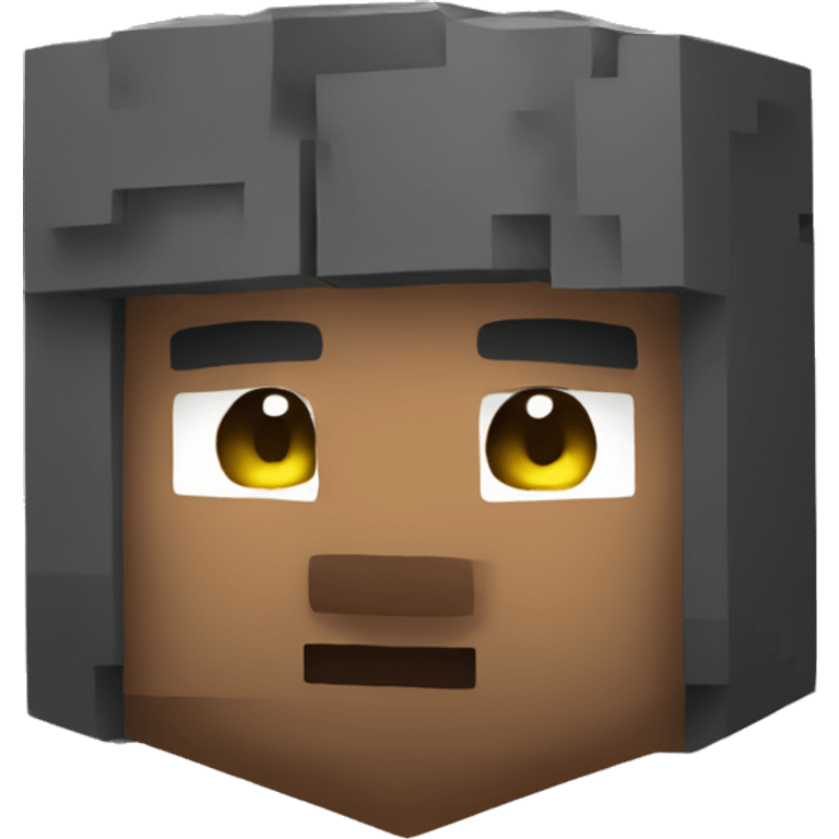 Minecraft player emoji