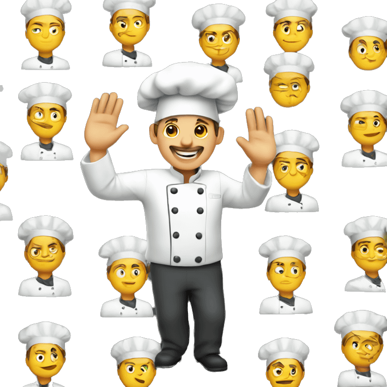 Chef saluting  emoji