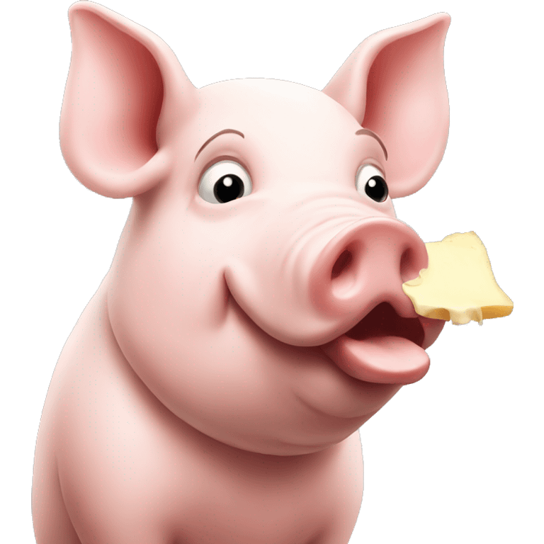 Pig eat tallow emoji