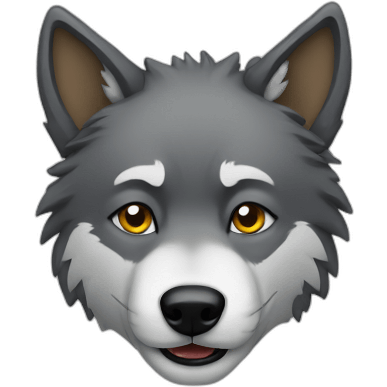 Wolf emoji