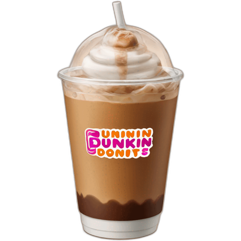 Dunkin Donuts Iced Coffee emoji