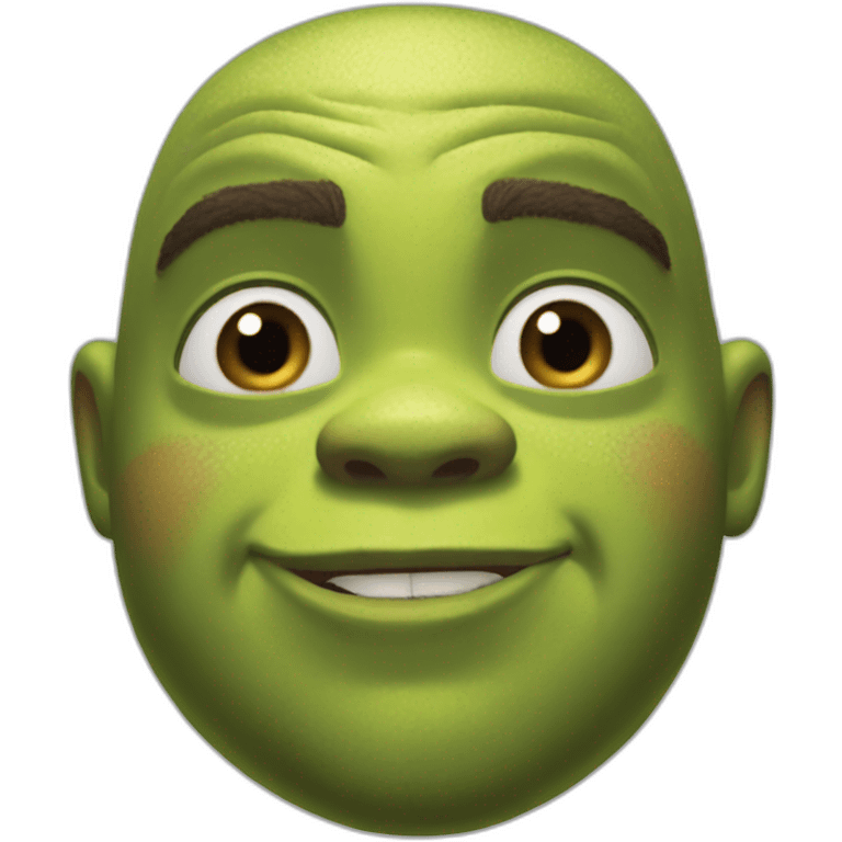 Shrek like miles morales emoji