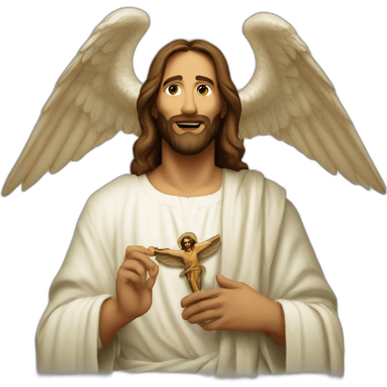 Raptor jesus emoji