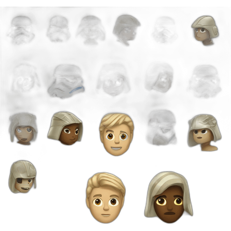 star wars clones emoji