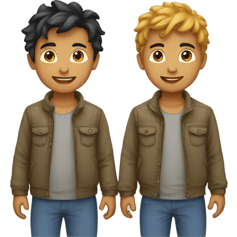 Twin brothers nepali emoji