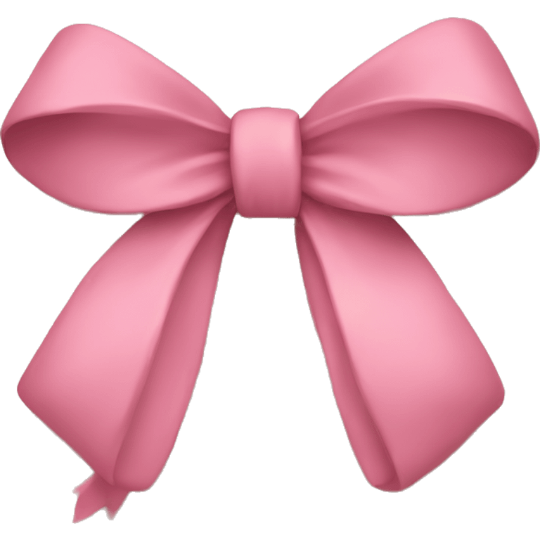 Bow with pink and beige tiles emoji