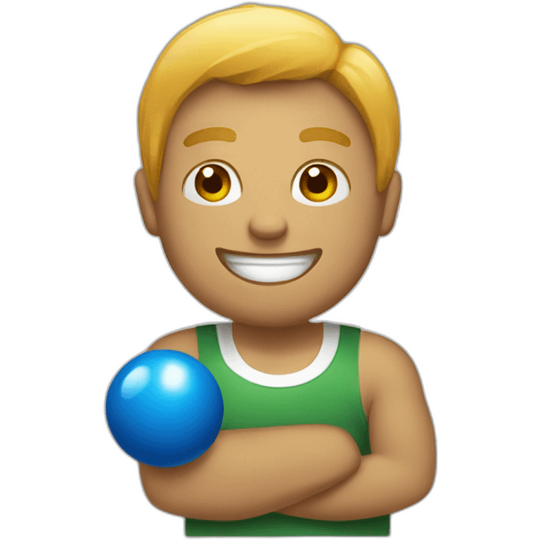 Jugar billar emoji