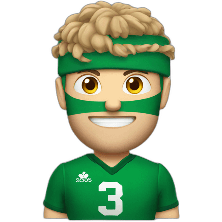 Irish rugby player emoji