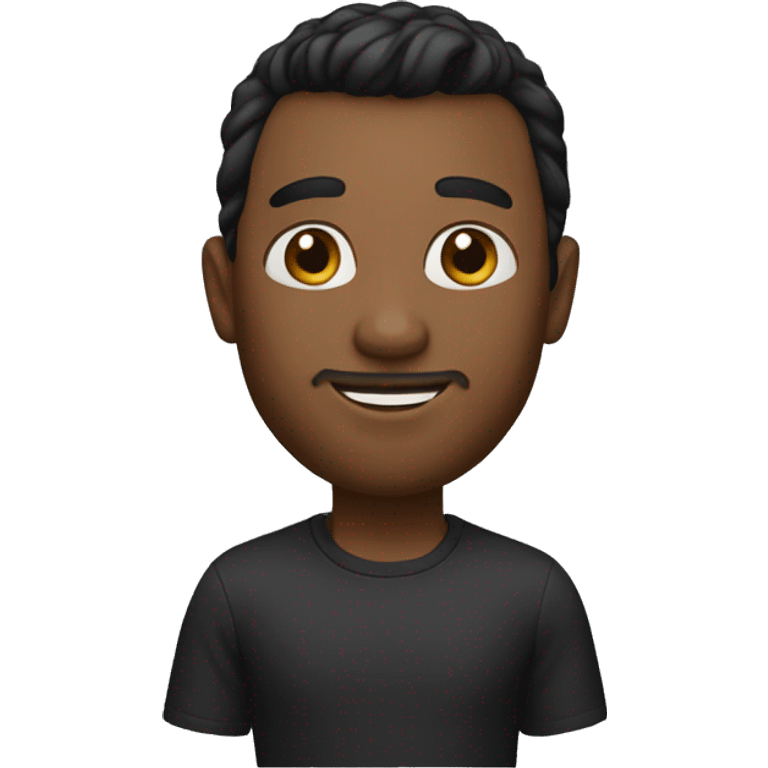 memoji hombre negro emoji