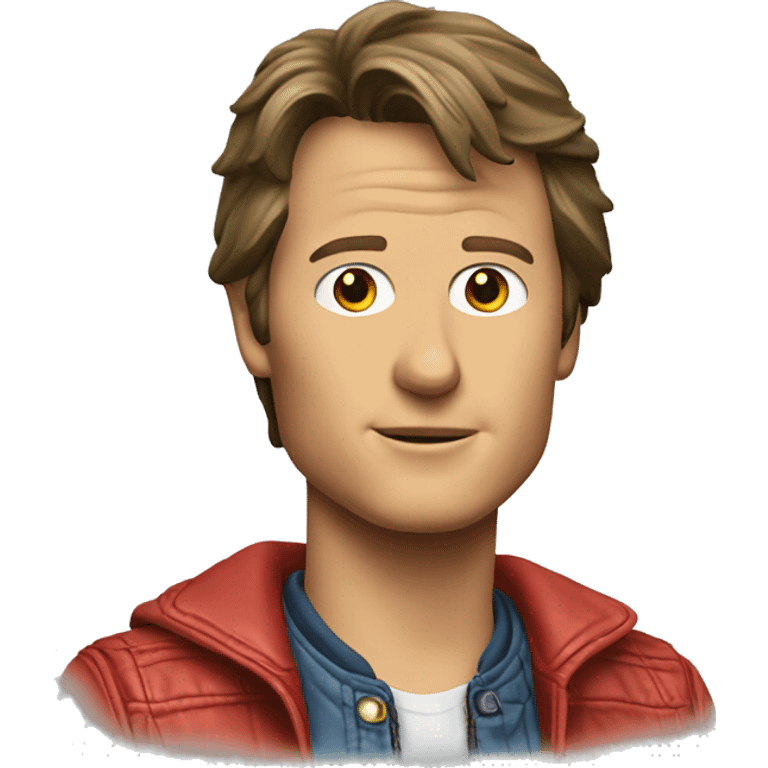 marty mcfly emoji