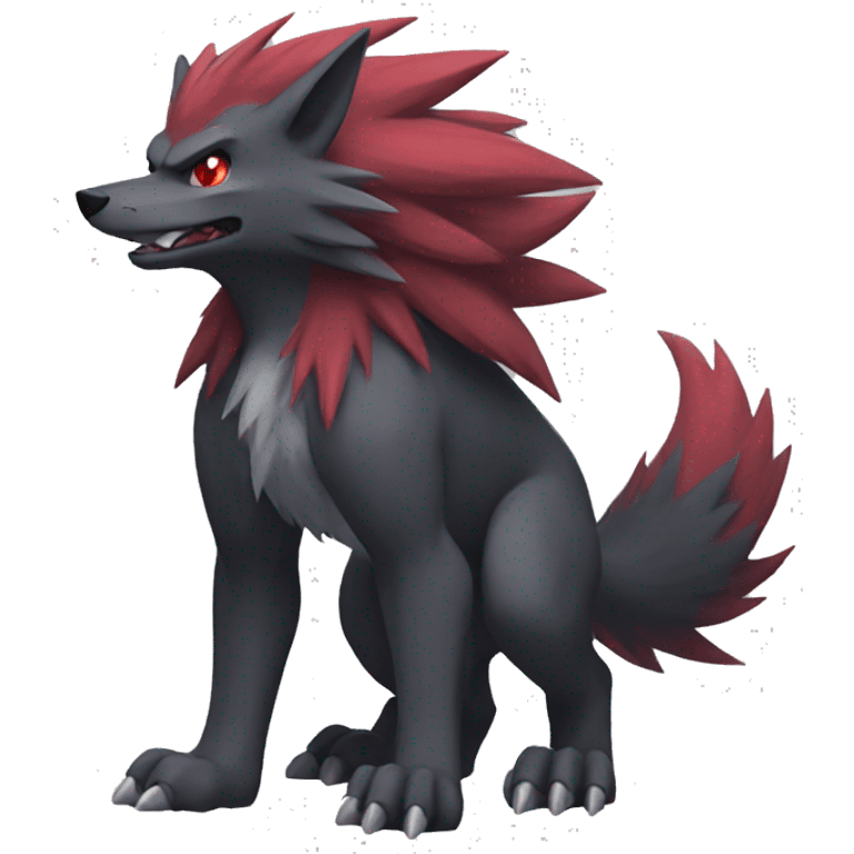 Zoroark full body emoji