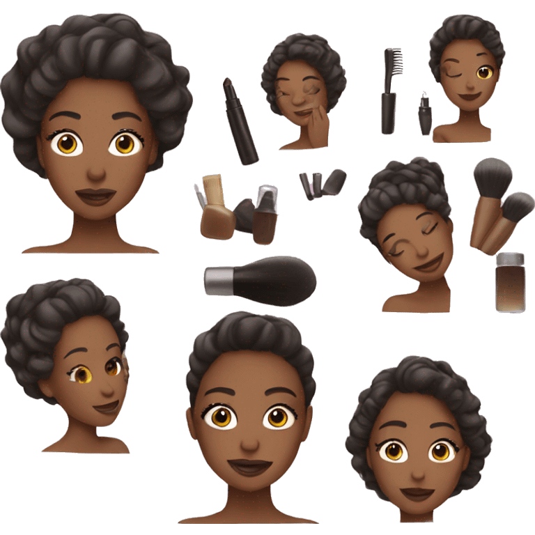 Beauty routine emoji