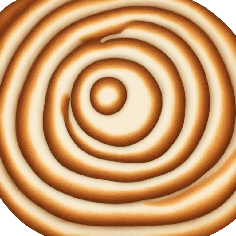 Cinnamon swirl emoji