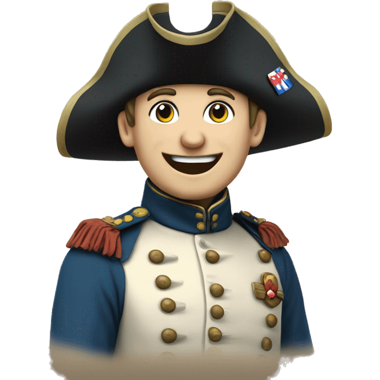 smiling French soldier in the Crimean War emoji