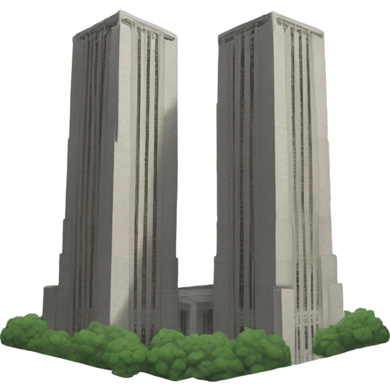 Twin towers  emoji