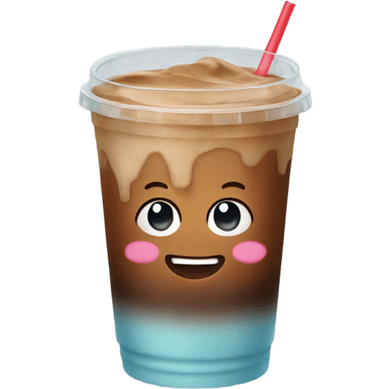 Iced coffee  emoji