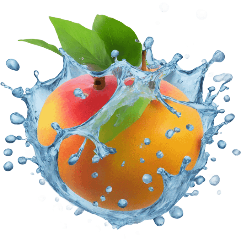 fruit water splash emoji