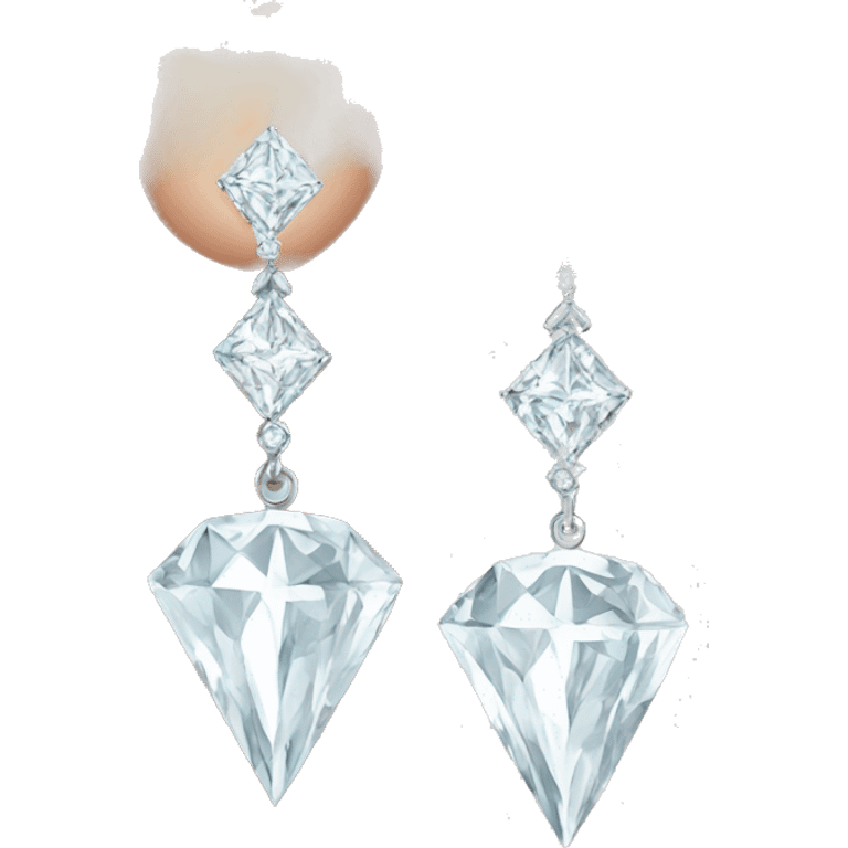 Diamond Earrings emoji