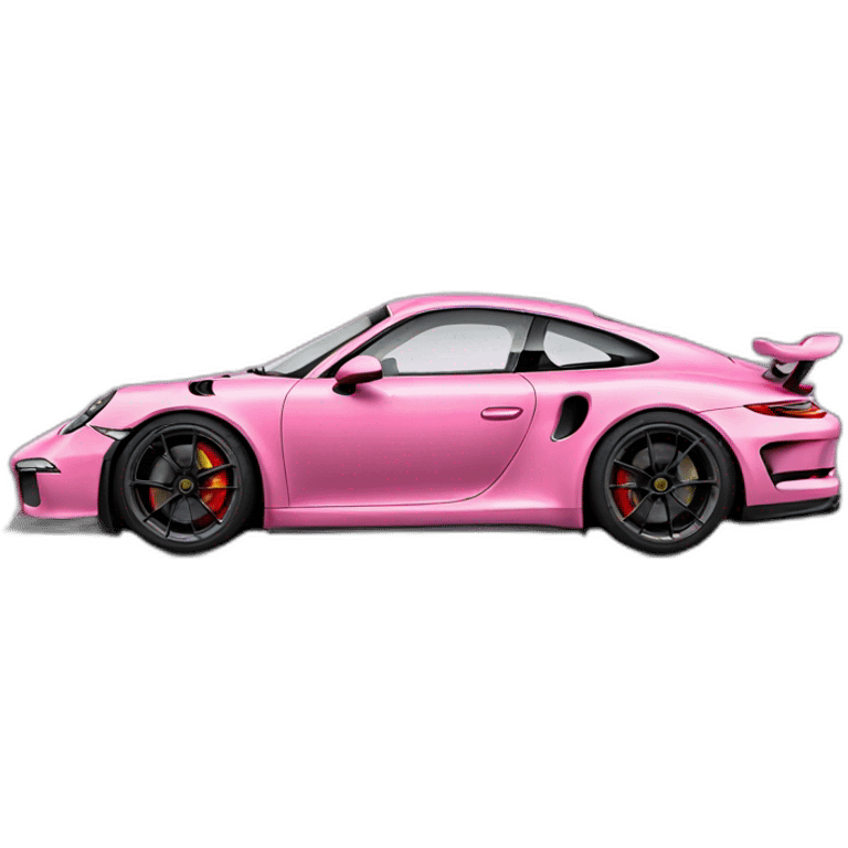 pink porsche gt3 emoji