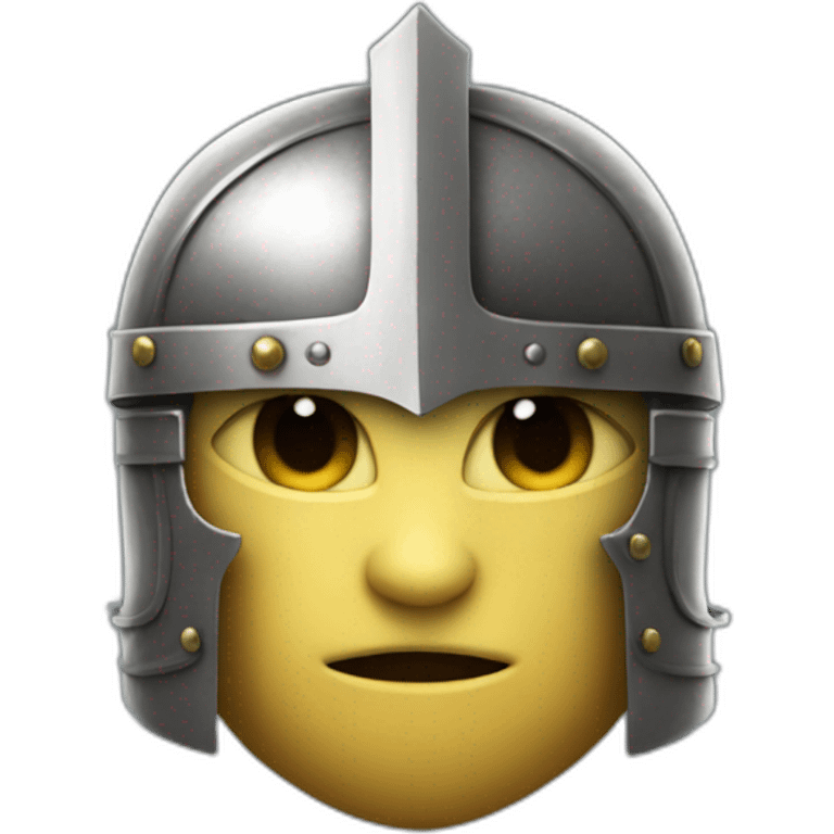 Apple knight-in armor- with a sword emoji