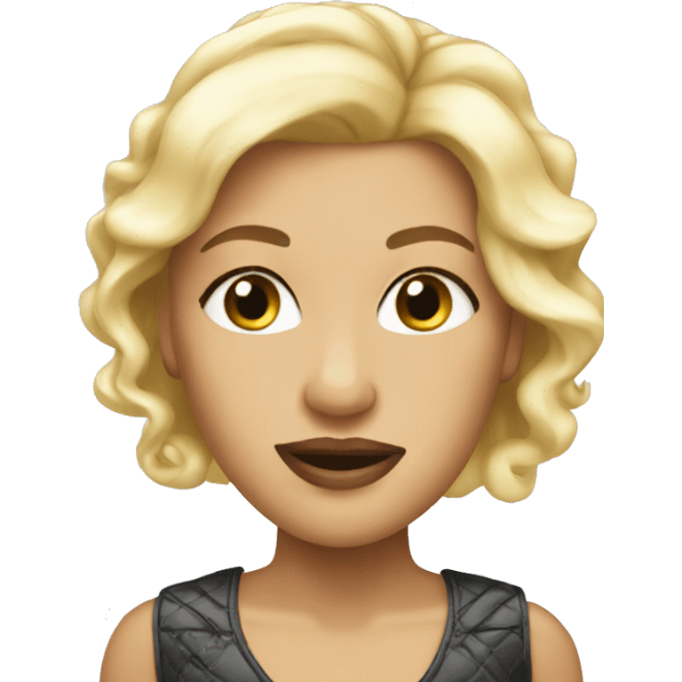 blonde glamour emoji