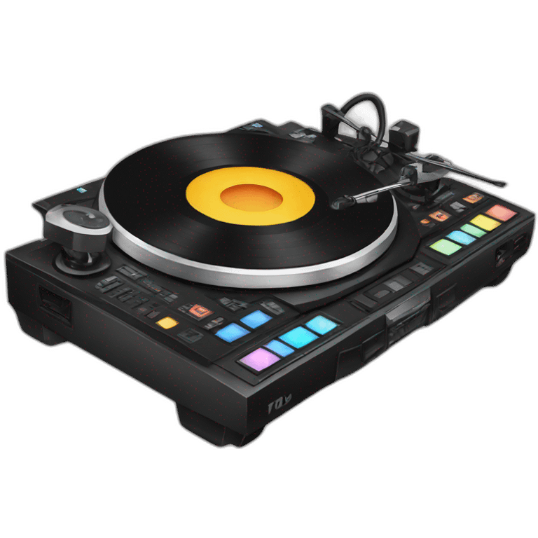 DJ deck emoji