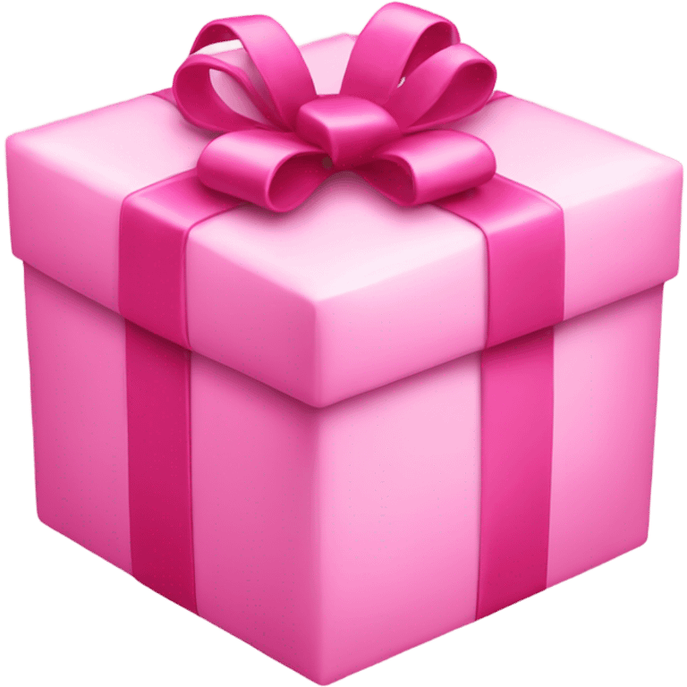 Pink present  emoji