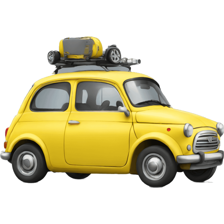 Minions drive car emoji