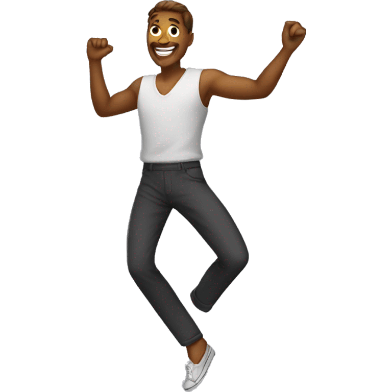 dancing man emoji