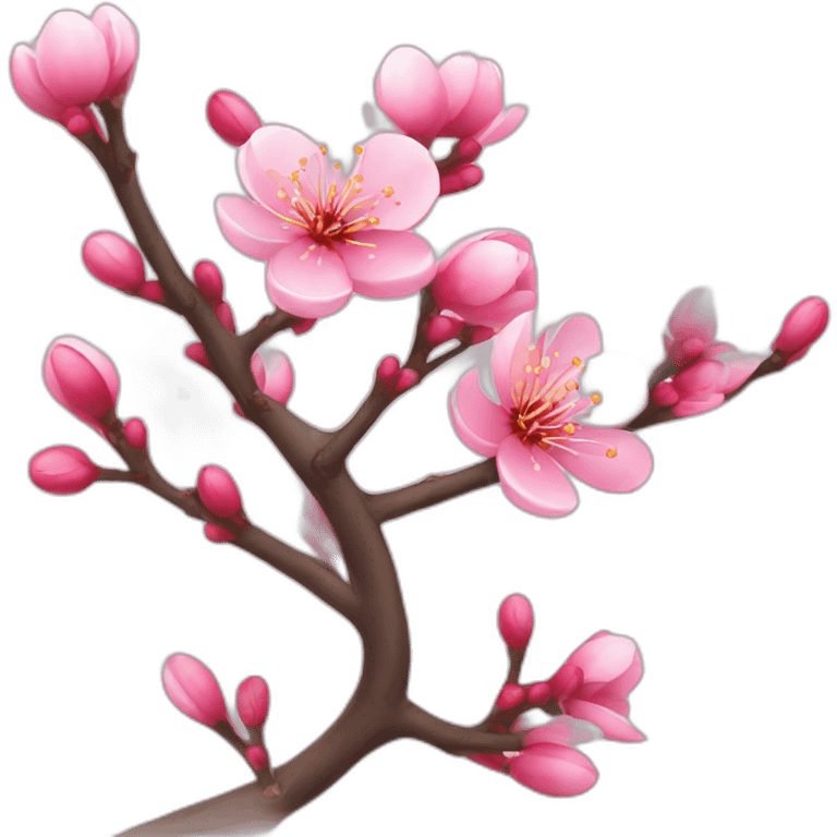  plum blossom emoji