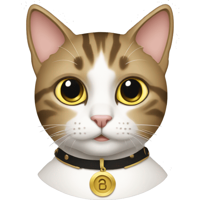 cat blogger with youtube gold button emoji