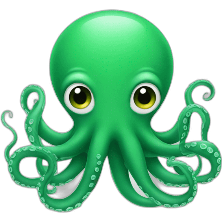 green octopus emoji