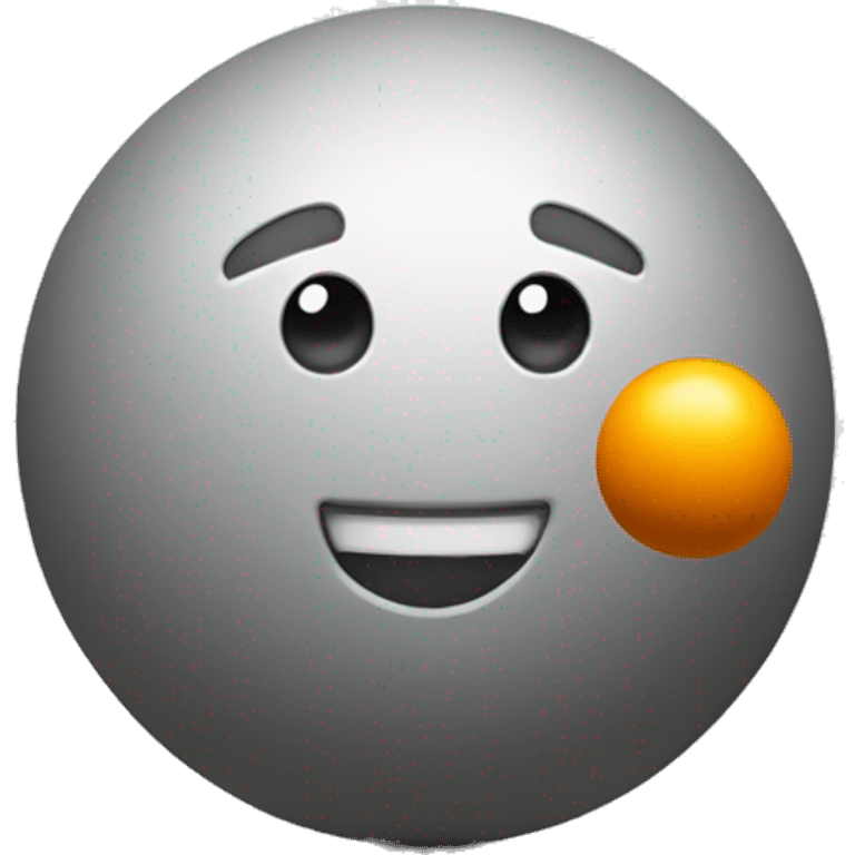 Human with Petanque ball emoji