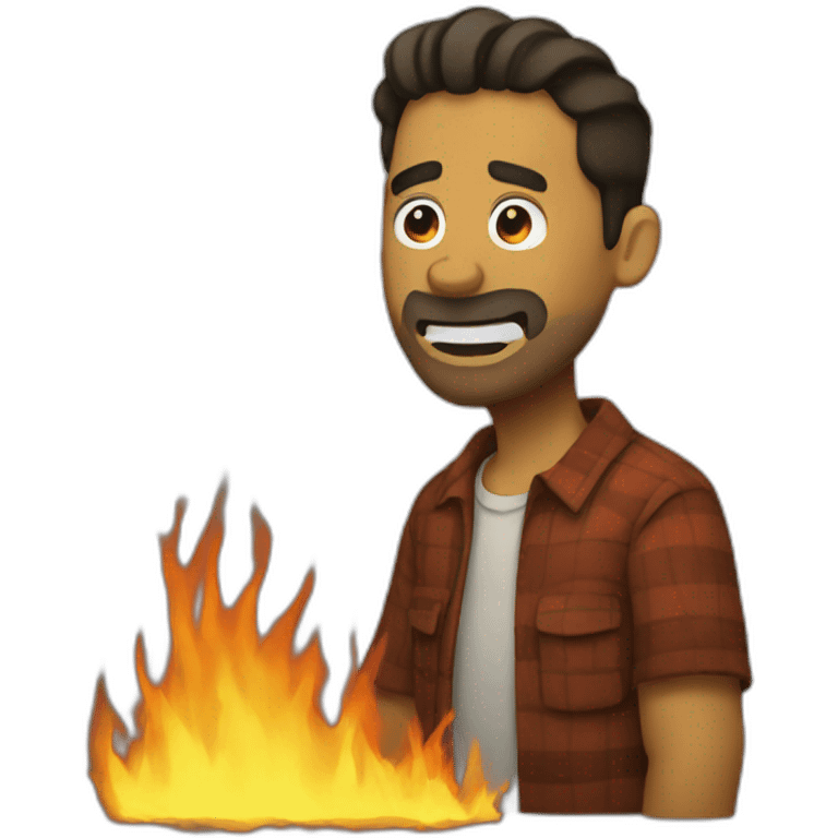 this is fine emoji