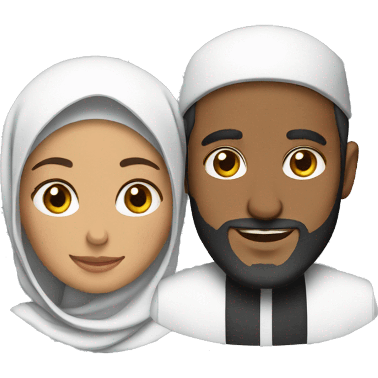 Muslim couple  emoji