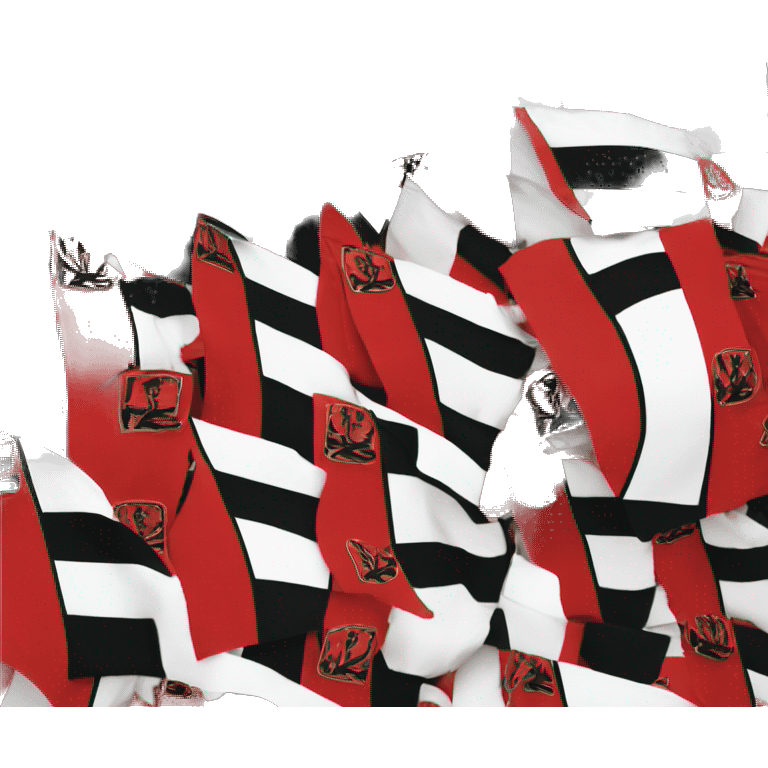 Flamengo com bandeira  emoji