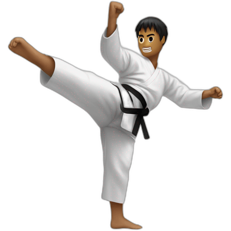 taekwondo no hands showing emoji