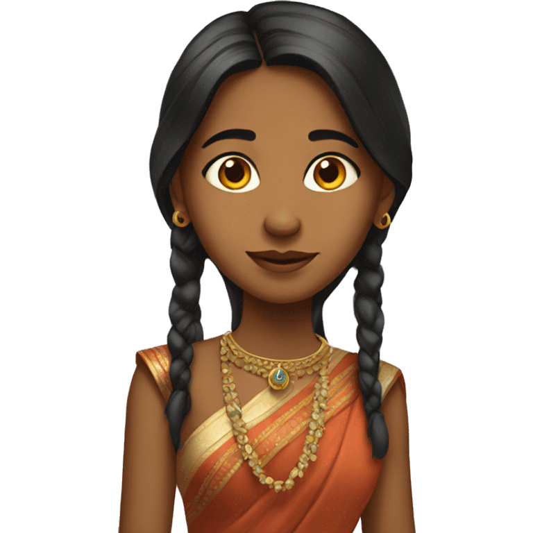 indian girl emoji