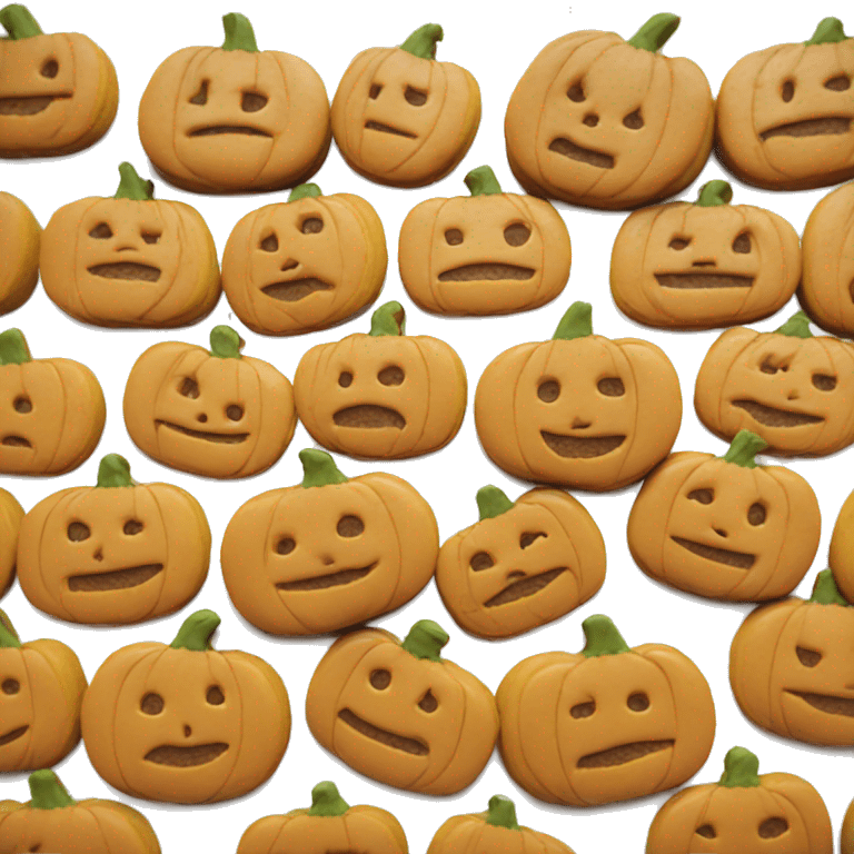 pumpkin cookies emoji