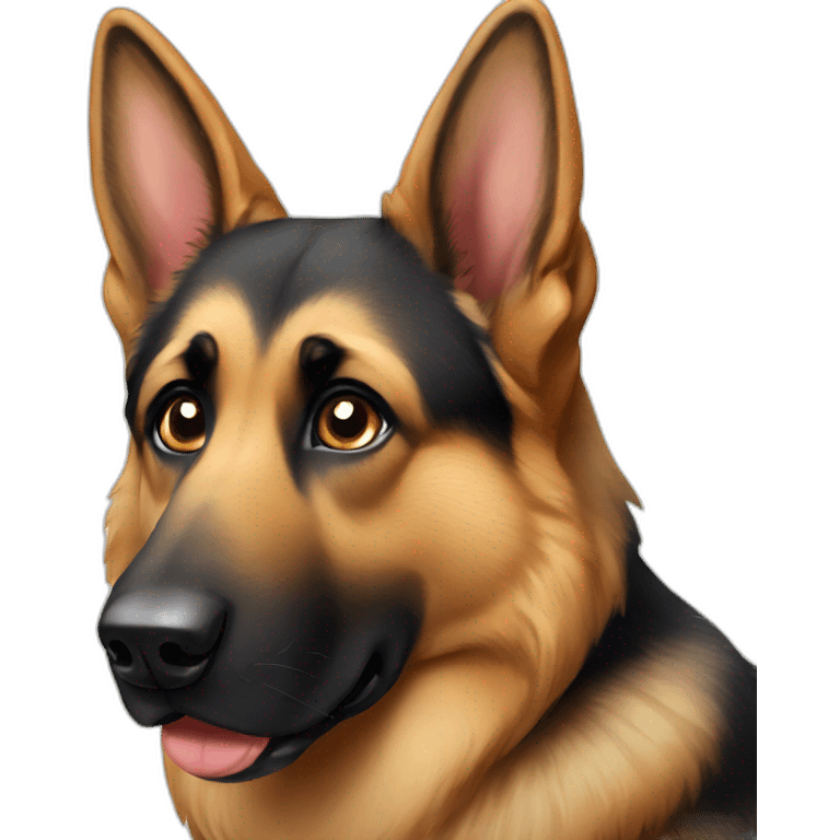 german shepard emoji