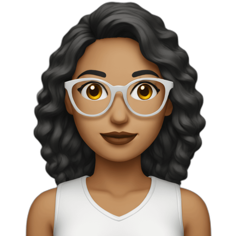 woman latin eyewear emoji