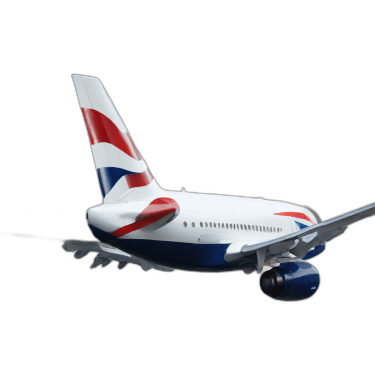 british airways plane emoji