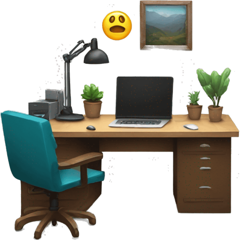 web developers desk emoji