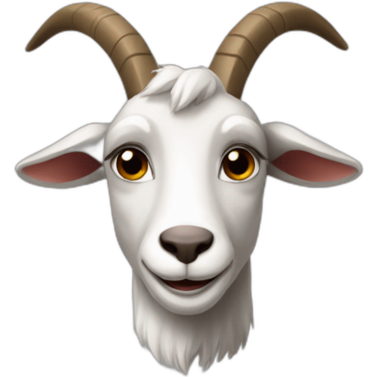 The goat emoji