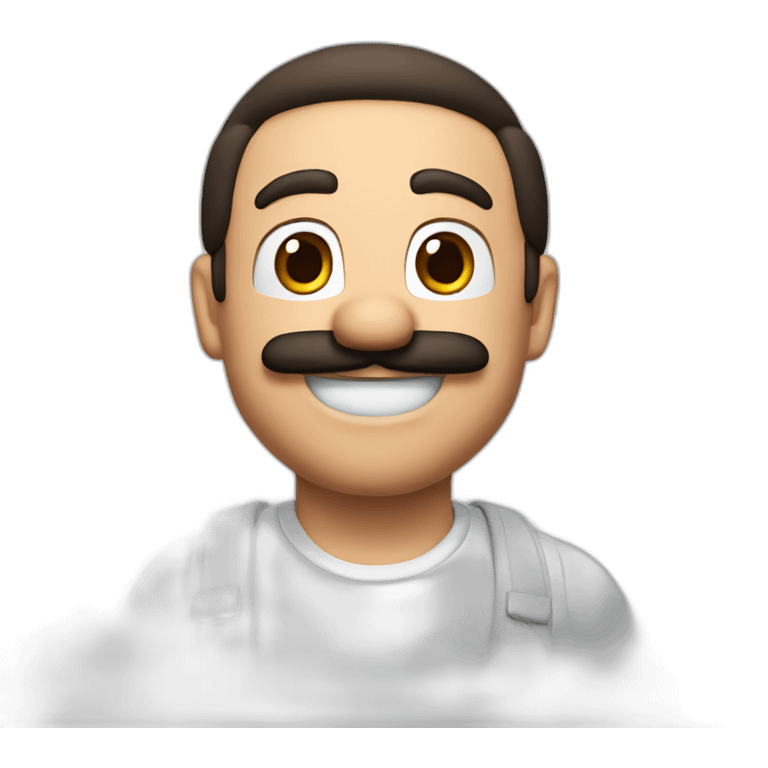 Memoji of Mario emoji