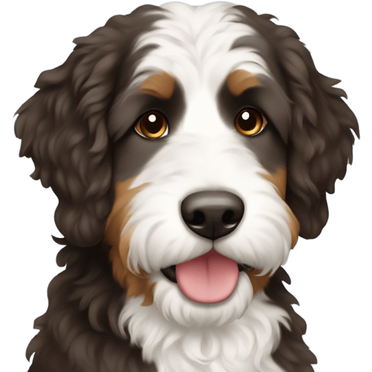 Bernedoodle emoji