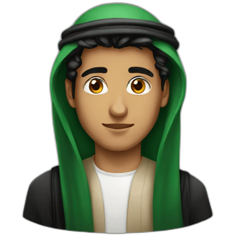 Saudi young man emoji